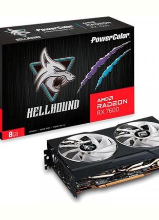 Відеокарта AMD Radeon RX 7600 8 GB GDDR6 Hellhound PowerColor ...