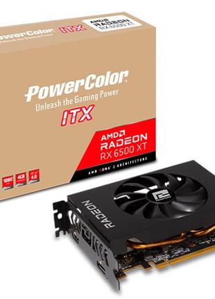 Відеокарта AMD Radeon RX 6500 XT 4 GB GDDR6 ITX PowerColor (AX...