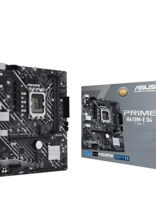 Материнська плата Asus Prime H610M-E D4-CSM Socket 1700