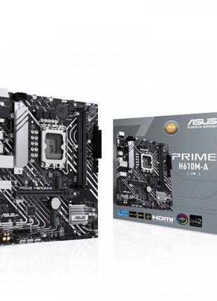 Материнська плата Asus Prime H610M-A-CSM Socket 1700