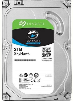 Накопитель HDD SATA 2.0TB Seagate SkyHawk Surveillance 5900rpm...