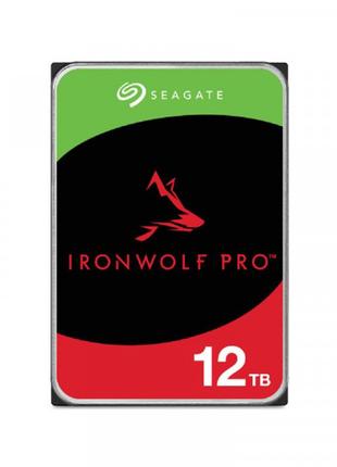 Накопитель HDD SATA 12.0TB Seagate IronWolf Pro 7200rpm 256MB ...