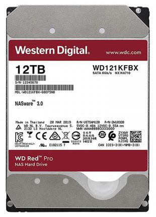 Накопичувач HDD SATA 12.0TB WD Red Pro NAS 7200 rpm 256MB (WD1...
