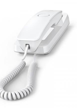 Дротовий телефон Gigaset DESK 200 White (S30054-H6539-S202)