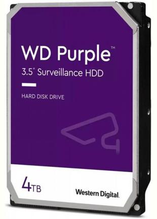 Накопичувач HDD SATA 4.0TB WD Purple 5400 rpm 256MB (WD43PURZ)