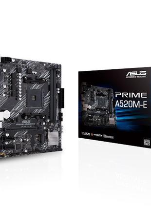 Материнська плата Asus Prime A520M-E Socket AM4