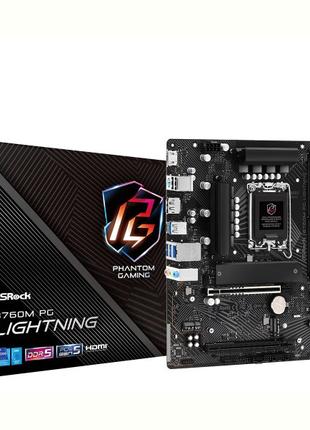 Материнська плата ASRock B760M PG Lightning Socket 1700