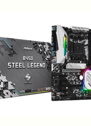 Материнська плата ASRock B450 Steel Legend Socket AM4