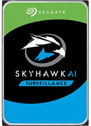 Накопитель HDD SATA 12.0TB Seagate SkyHawk AI Surveillance 720...