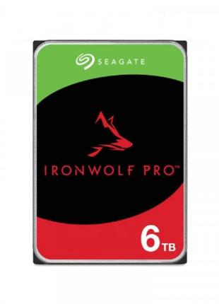 Накопитель HDD SATA 6.0TB Seagate IronWolf Pro 7200rpm 256MB (...
