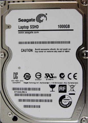 Накопитель HDD 2.5" SATA 1Tb Seagate Solid State Hybrid SATA I...