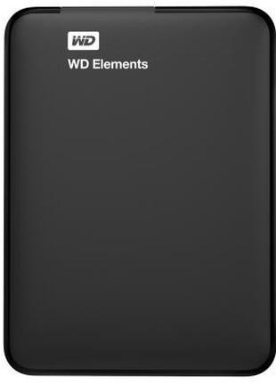 Зовнішній жорсткий диск 2.5" USB 1.0TB WD Elements Black (WDBU...