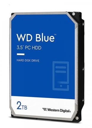 Накопичувач HDD SATA 2.0TB WD Blue 7200 rpm 256MB (WD20EARZ)