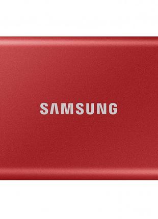 Накопичувач зовнішній SSD 2.5" USB 1.0TB Samsung T7 Red (MU-PC...