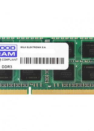 Модуль памяти SO-DIMM 8Gb DDR3 1600 GOODRAM (GR1600S364L11/8G)