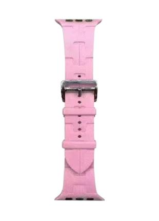 Ремінець для годинника Apple Watch Hermès 38/40/41mm 8.Pink