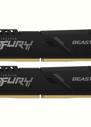 Модуль памяти DDR4 2x16GB/3600 Kingston Fury Beast Black (KF43...