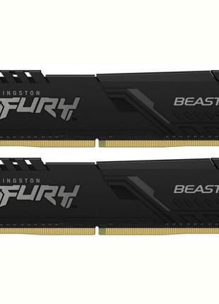 Модуль пам'яті DDR4 2x8GB/3600 Kingston Fury Beast Black (KF43...