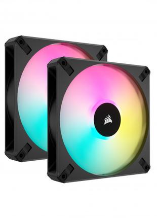 Вентилятор Corsair AF140 RGB Elite Dual Pack (CO-9050156-WW), ...