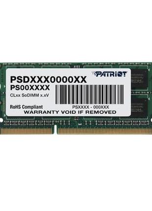 Модуль пам'яті SO-DIMM 4GB/1600 DDR3 1.35В Patriot Signature L...