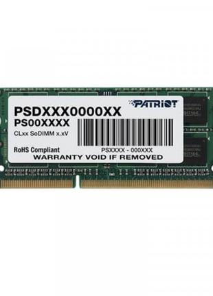 Модуль пам'яті SO-DIMM 4GB/1600 DDR3L Patriot Signature Line (...
