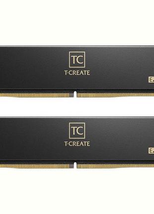 Модуль памяти DDR5 2x32GB/6000 Team T-Create Expert Black
(CTC...