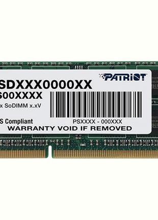 Модуль пам'яті SO-DIMM 4GB/1333 DDR3 Patriot Signature Line (P...