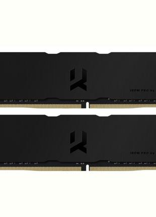 Модуль памяти DDR4 2x8GB/3600 Goodram Iridium Pro Deep Black
(...