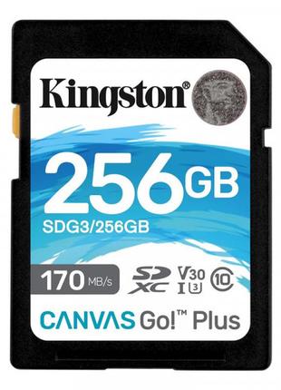 Картка пам'яті SDXC 256 GB UHS-I/U3 Class 10 Kingston Canvas G...