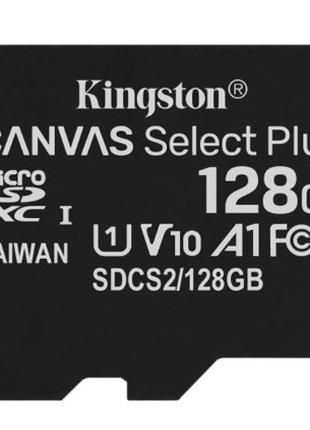 Картка пам'яті MicroSDXC 128 GB UHS-I Class 10 Kingston Canvas...