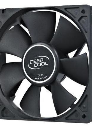 Вентилятор DeepCool XFAN 120, 120х120х25мм, 3-pin+Molex, чорний