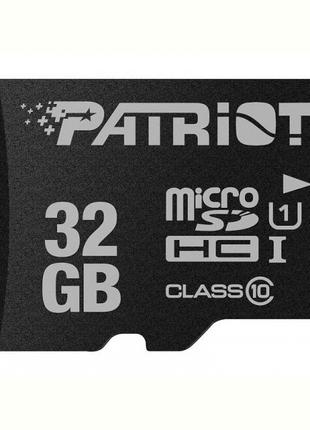 Картка пам'яті MicroSDHC 32 GB UHS-I Class 10 Patriot LX (PSF3...