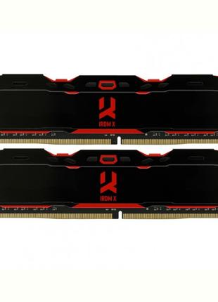 Модуль пам'яті DDR4 2x16GB/3200 GOODRAM Iridium X Black
(IR-X3...