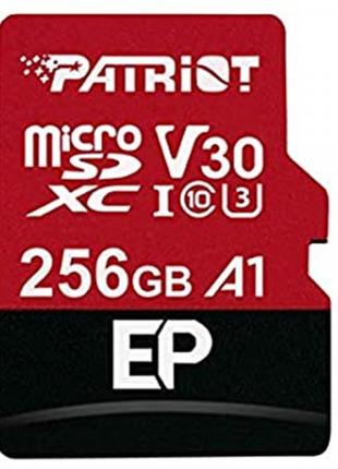 Картка пам'яті MicroSDXC 256 GB UHS-I/U3 Class 10 Patriot EP A...