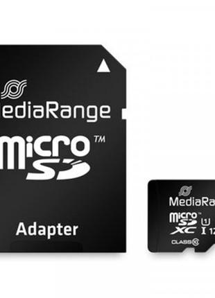 Картка пам'яті MicroSDHC 128 GB UHS-I Class 10 MediaRange R80/...