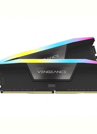 Модуль памяти DDR5 2x48GB/5600 Corsair Vengeance RGB Black
(CM...