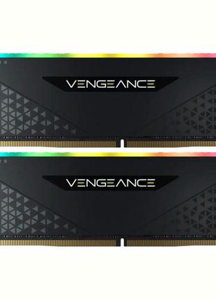 Модуль памяти DDR4 2x16GB/3600 Corsair Vengeance RGB RS Black
...