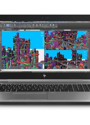 Б/У Ноутбук HP ZBook 15 G5 (i7-8750H/8/120SSD/500/P1000-4Gb) -...
