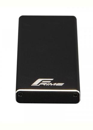 Зовнішня кишеня Frime SSD M.2, USB 3.0, Metal, Black (FHE200.M...