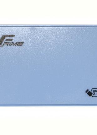 Зовнішня кишеня Frime SATA HDD/SSD 2.5", USB 2.0, Plastic, Blu...