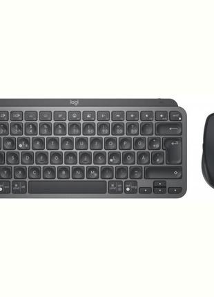 Комплект (клавіатура, миша) бездротовий Logitech MX Keys Mini ...