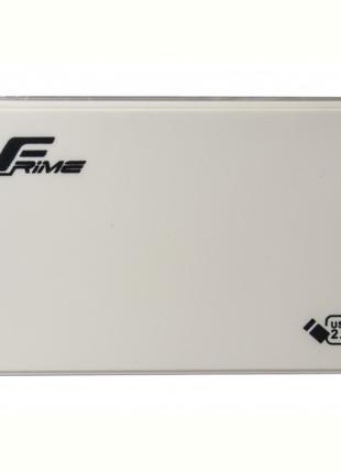 Зовнішня кишеня Frime SATA HDD/SSD 2.5", USB 2.0, Plastic, Whi...