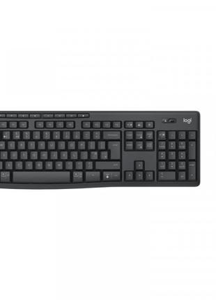 Комплект (клавіатура, миша) бездротовий Logitech MK370 Black U...