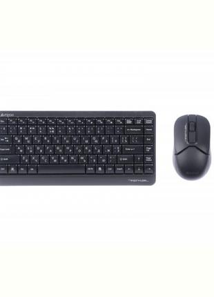Комплект (клавіатура, миша) бездротовий A4Tech FG1112S Black USB