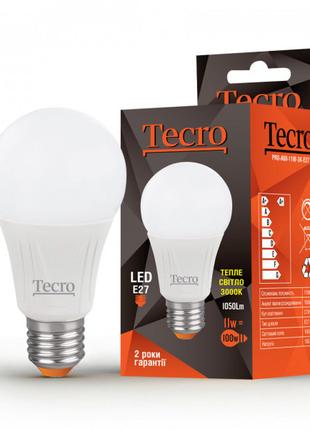 Лампа світлодіодна Tecro 11W E27 3000K (PRO-A60-11W-3K-E27)