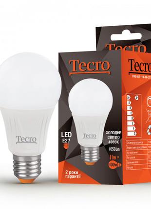 Лампа світлодіодна Tecro 11W E27 4000K (PRO-A60-11W-4K-E27)