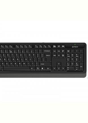 Комплект (клавіатура, миша) бездротовий A4Tech FG1012S Black/Grey