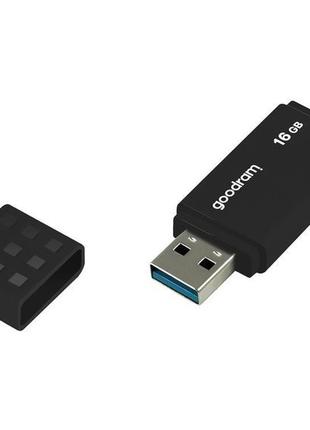 Флешнакопичувач USB3.0 16 GB GOODRAM UME3 Black (UME3-0160K0R11)