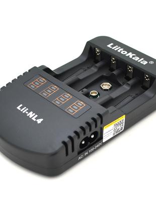 ЗП універсальне Liitokala Lii-NL4, 4 канали, LED-індикація, пі...