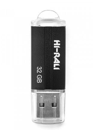 Флешнакопичувач USB 32 GB Hi-Rali Corsair Series Black (HI-32G...